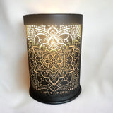 Electric Melt Warmer Mandala - Black - Rocker Switch