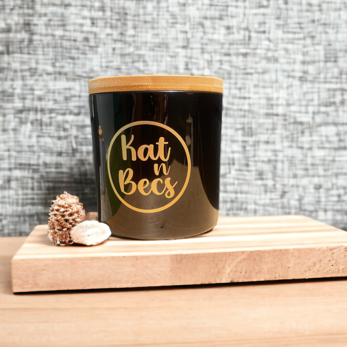 360g 75+ Hour Large Black Pure Soy Candle - Various Fragrances Availab – Kat  n Becs