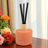 Reed Diffuser Orange Round Jar Various Fragrances