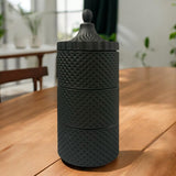 Three Stack Candle Trio – Customisable Fragrance Set Matte Black