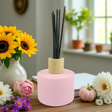 Reed Diffuser Pink Round Jar Various Fragrances