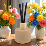 Reed Diffuser Stone Round Jar Various Fragrances