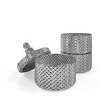 Three Stack Candle Trio – Customisable Fragrance Set Electroplated Silver