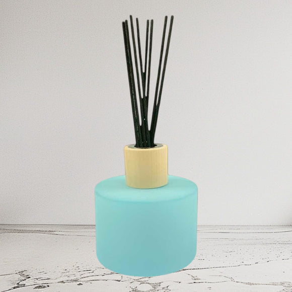 Reed Diffuser Mint Blue Round Jar Various Fragrances