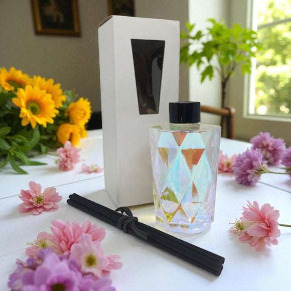 Reed Diffuser Ironplate Diamond Jar Various Fragrances